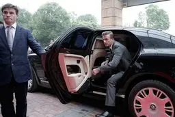 دیوید بکام و ماشین گران قیمتش/ تصاویر