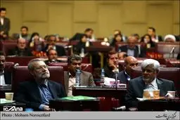 لاریجانی و عارف در یک قاب/ عکس