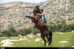 جشنواره بازی‌های بومی در لستان/ تصاویر