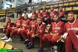 تصویری از  دختران بسکتبالیست ایران