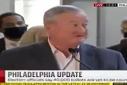 فیلم/شهردار فیلادلفیا: ترامپ به برنده باید تبریک بگوید