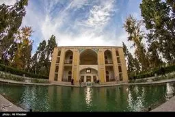 معماری چشم نواز باغ زیبای ایرانی/تصاویر