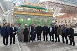 تجدید میثاق مدیرعامل،مدیران و کارکنان شرکت نفت ایرانول با آرمان‌های امام خمینی(ره)
