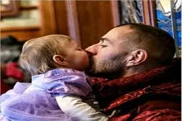 یک عکس جالب از کریم بنزما و دخترش