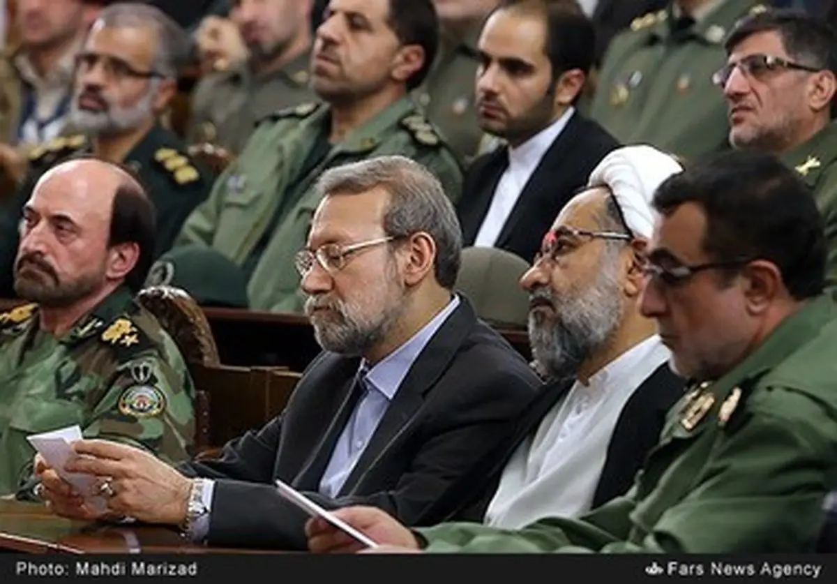 دیدار پیشکسوتان جهاد و مقاومت در دفاع مقدس با لاریجانی/تصاویر