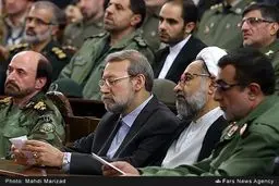 دیدار پیشکسوتان جهاد و مقاومت در دفاع مقدس با لاریجانی/تصاویر