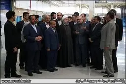 افتتاح چند طرح و پروژه عمرانی خدماتی در سمنان با حضور روحانی/تصاویر