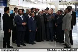 افتتاح چند طرح و پروژه عمرانی خدماتی در سمنان با حضور روحانی/تصاویر