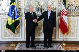 حواشی دیدار وزیر امور خارجه برزیل با ظریف /تصاویر