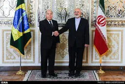حواشی دیدار وزیر امور خارجه برزیل با ظریف /تصاویر