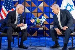 رضایت بایدن از رایزنی با نتانیاهو