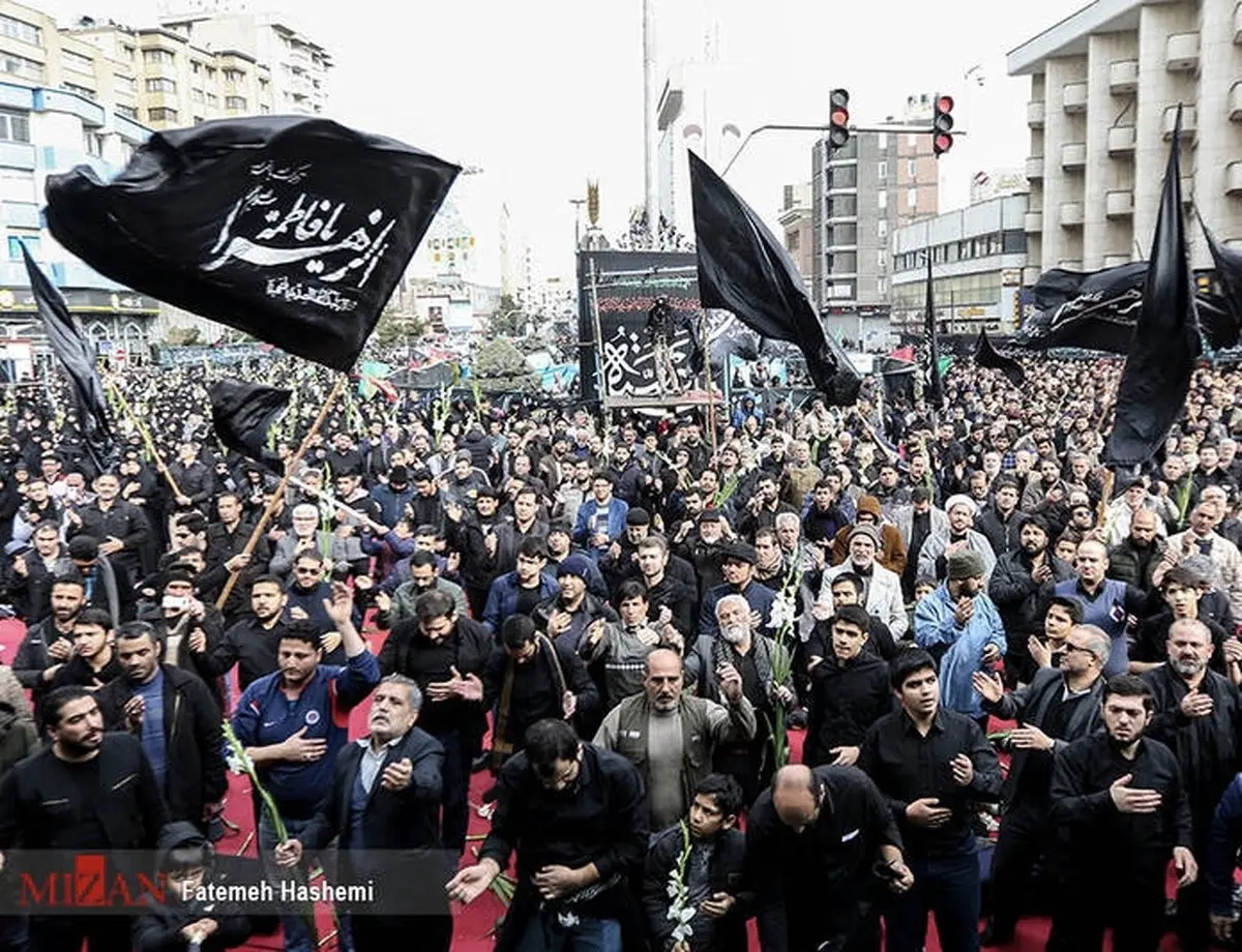 اجتماع عظیم فاطمیون در میدان فاطمی/تصاویر