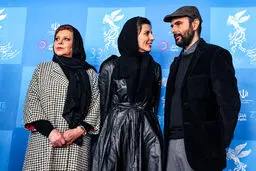 لیلا حاتمی و مادرش در جشنواره/ تصاویر