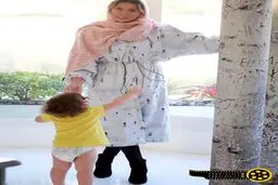 عکس / فریبا نادری و دخترش