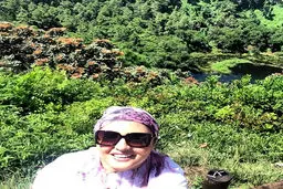 سلفی جدید و دیدنی نرگس محمدی