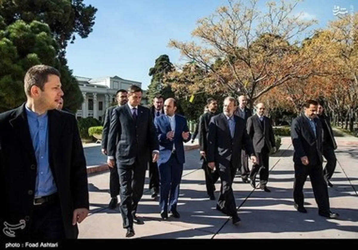 حواشی حضور رئیس‌جمهور اسلوونی در مجلس/تصاویر