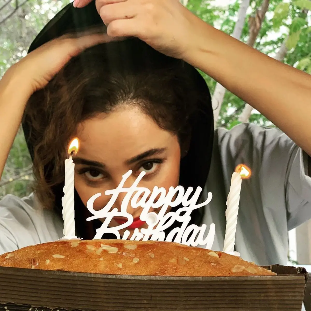 عکسی که بهاره افشاری از جشن تولدش در قرنطینه گرفت!