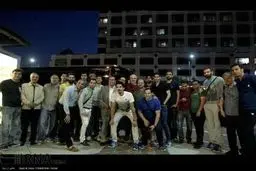 تصاویر حضور تیم ملی والیبال در آمریکا