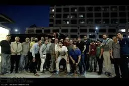 تصاویر حضور تیم ملی والیبال در آمریکا