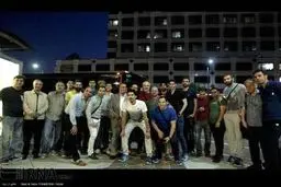 تصاویر حضور تیم ملی والیبال در آمریکا