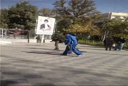 حضور همسر مهناز افشار در دادسرای تهران/عکس