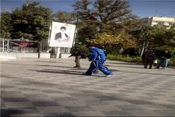 حضور همسر مهناز افشار در دادسرای تهران/عکس