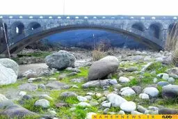 نمایی متفاوت از پل تاریخی نوده خاندوز گلستان / عکس
