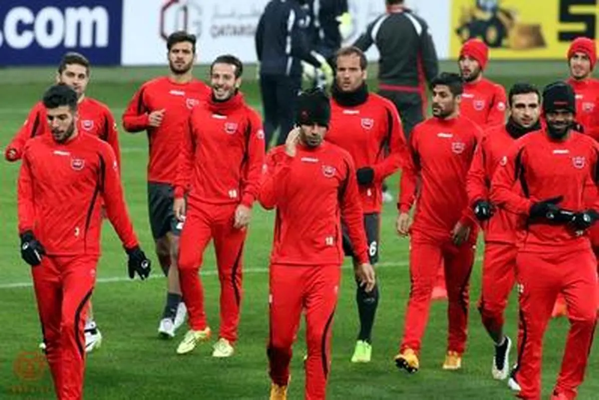 آخرین تمرین پرسپولیس برای بازی بنیادکار به روایت تصویر