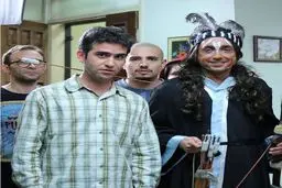 تصویری عجیب از پشت صحنه سریال "لیسانسه‌ها"