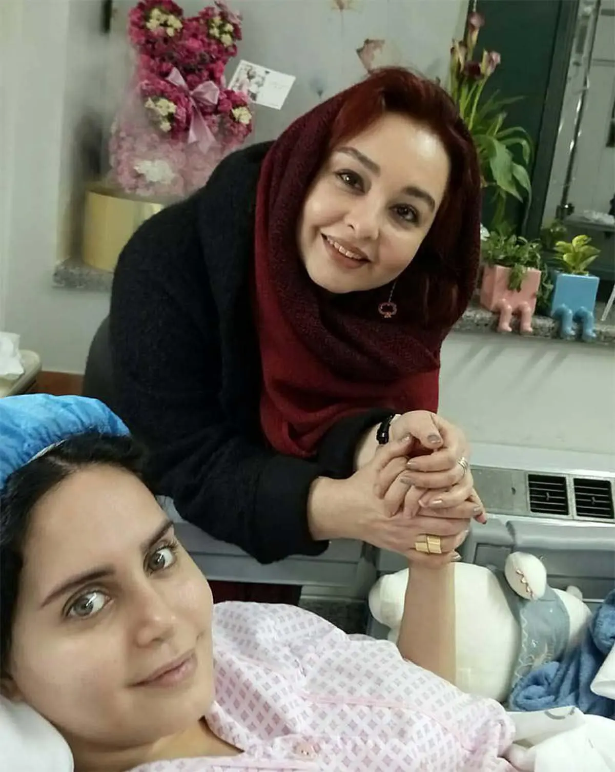 جدیدترین تصویر از الناز شاکردوست روی تخت بیمارستان