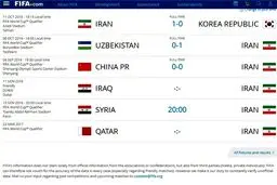 فیفا دیدار ایران و عراق را در دبی تأیید کرد + عکس