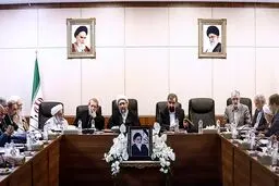 برگزاری نخستین جلسه مجمع تشخیص مصلحت نظام به ریاست آیت‌الله آملی لاریجانی + عکس