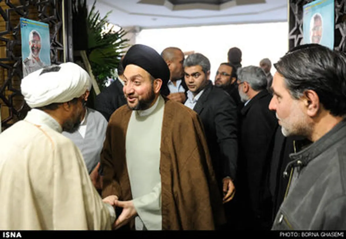 مراسم ختم شهید تقوی با حضور حاج قاسم، حکیم، رئیس سپاه بدر و.../گزارش تصویری