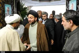مراسم ختم شهید تقوی با حضور حاج قاسم، حکیم، رئیس سپاه بدر و.../گزارش تصویری