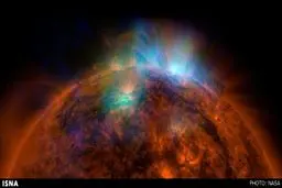 پرتره تمام‌رنگی خورشید/عکس