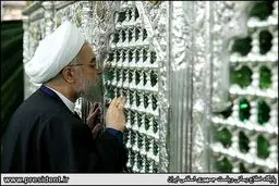 زیارت روحانی از حرم حضرت معصومه(س)/تصاویر