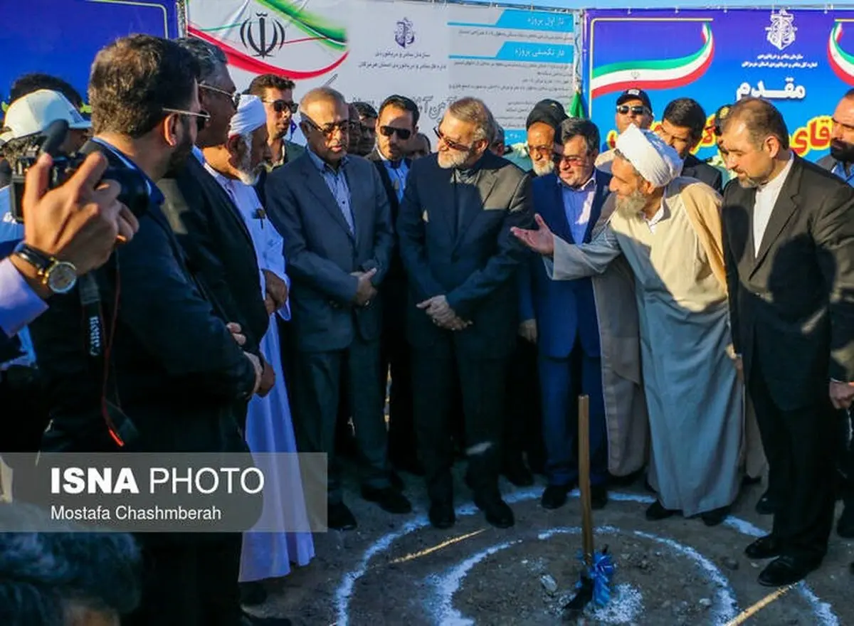 سفر لاریجانی به هرمزگان / تصاویر