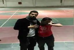 عکس/ کری‌خوانی پرسپولیسی دوست‌داشتنی و محسن فروزان