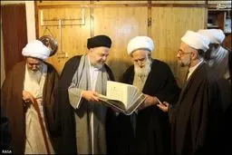 سفر نماینده آیت الله سیستانی به مازندران/تصاویر