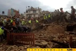 نپال با قدرت هفت و نه دهم ریشتر لرزید/تصاویر