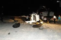 تصادف مرگبار در یزد/تصاویر