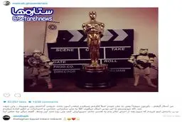 مهراب قاسم‌خانی اسکار گرفت/عکس