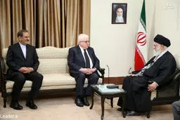 حواشی دیدار رئیس جمهور عراق با رهبر انقلاب/تصاویر