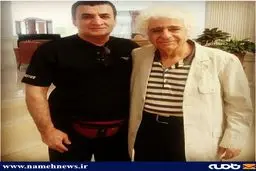 محمد بنا در کنار چکناواریان در شیراز/ عکس