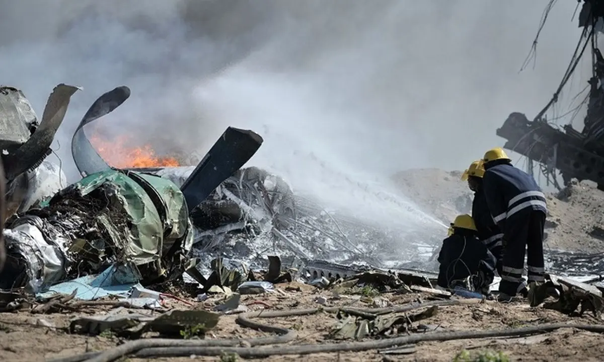 سقوط یک هواپیمای ترکیه ای در نزدیکی مرز ایران + عکس و جزئیات