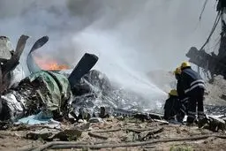 سقوط یک هواپیمای ترکیه ای در نزدیکی مرز ایران + عکس و جزئیات