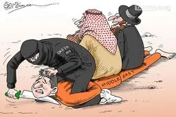 حال و روز خاورمیانه!/كاريكاتور