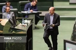 حواشی حضور قالیباف در جلسه علنی امروز مجلس/تصاویر