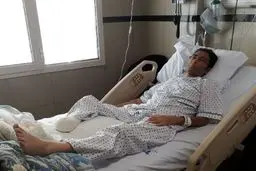 پای بازیکن سابق استقلال قطع شد + عکس