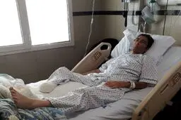 پای بازیکن سابق استقلال قطع شد + عکس